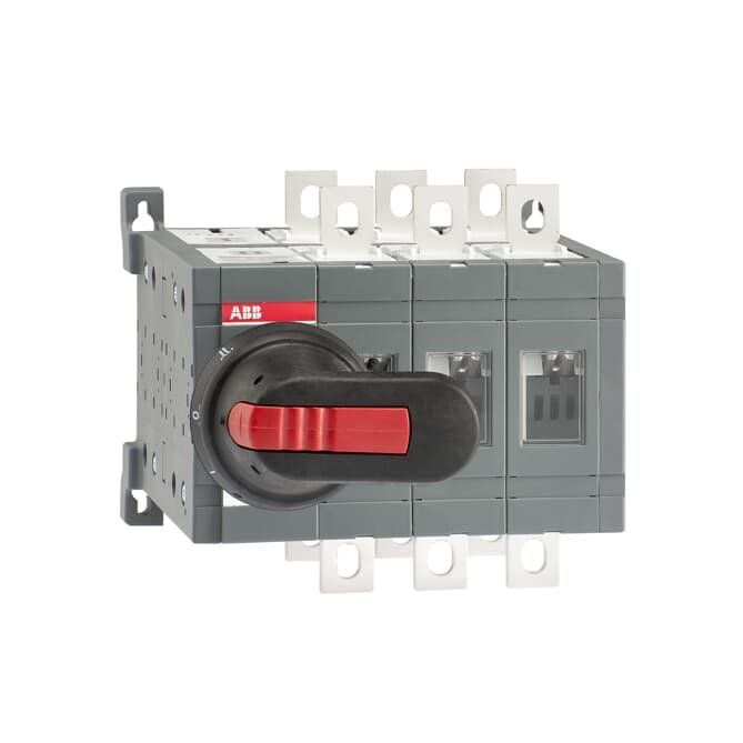 ABB Stotz S&J - Lasttrennschalter Lastumschalter OT160E03CFP 0A m. Griff u. Welle