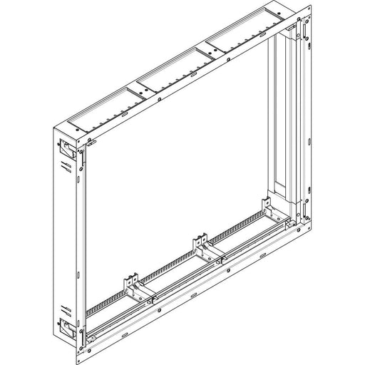 ABN - Installationskleinverteiler Flachverteil. UP/HW T110mm UL34X 144PLE, 3x4-reih