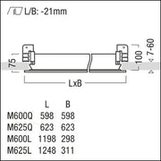 Zumtobel Group - Decken - /Wandleuchte LED - Reinraumleuchte CL2 ST 4 #42186903 840