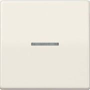 Jung - Abdeckung/Bedienelement für Installationsschalterprogramme Wippe Lichtleiter ws AS 591 KO5 für Taster