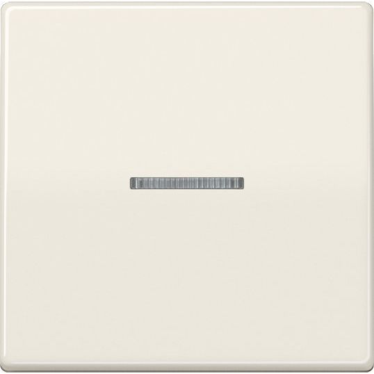 Jung - Abdeckung/Bedienelement für Installationsschalterprogramme Wippe Lichtleiter ws AS 591 KO5 für Taster