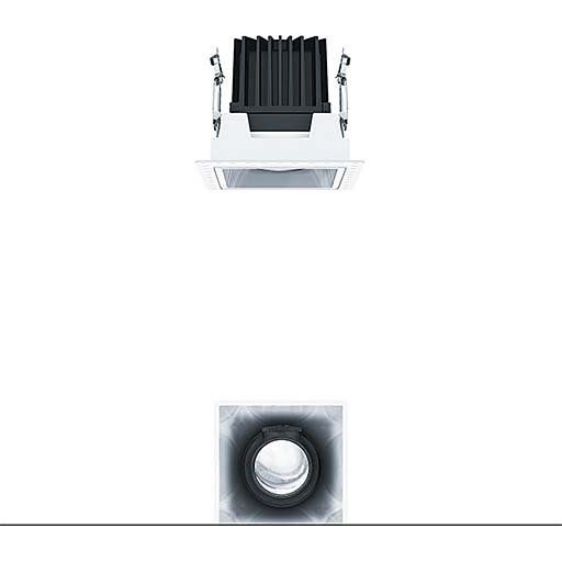 Zumtobel Group - Downlight/Strahler/Flutlicht LED - Downlight PANOS INF #60817242 3000K