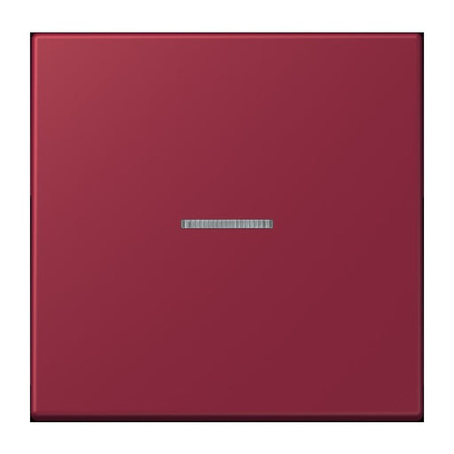 Jung - Abdeckung/Bedienelement für Installationsschalterprogramme Wippe 1fach m. Lichtleiter LC 990 KO5 255 le rubis (4320M)