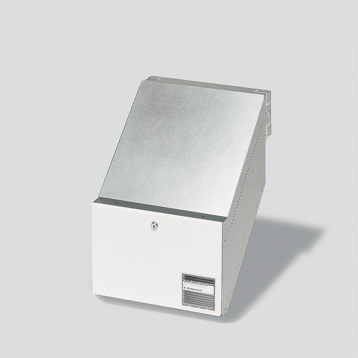 Siedle&Söhne - Montageelement für Türstation Durchwurfbriefkasten BKV 611-3/2-0 W 2f.,f.Mauereinbau ws