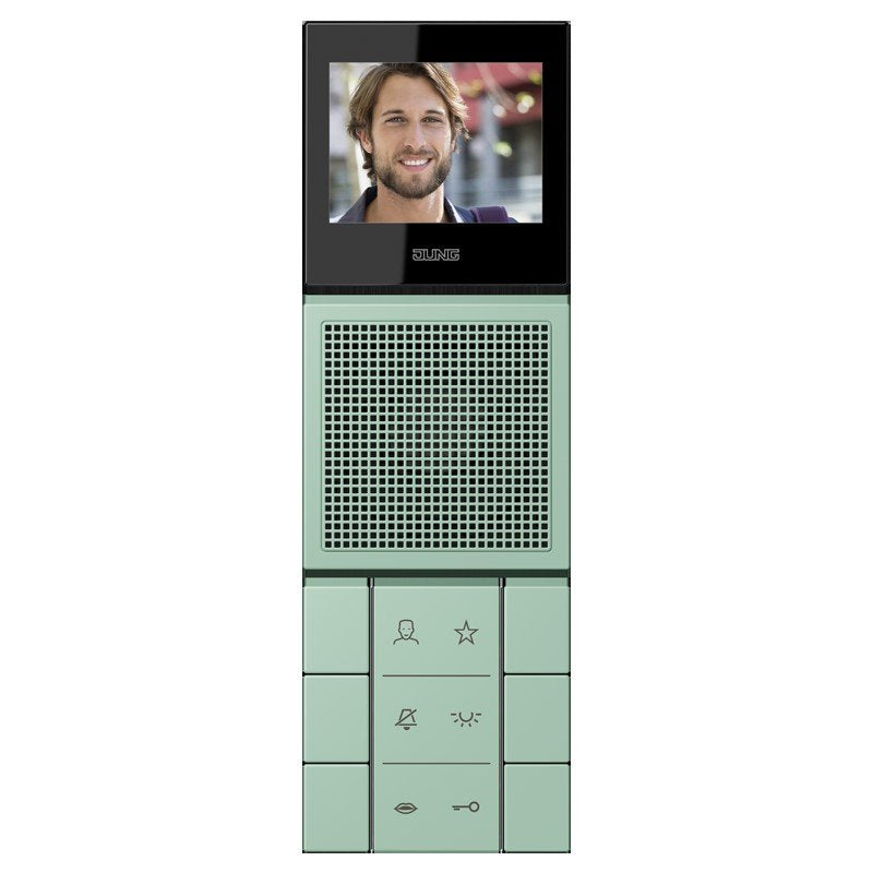 Jung - Innenstation für Türkommunikation SIB Video-Innenstation SI VI LC 627 217 LS 32041