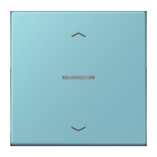 Jung - Abdeckung/Bedienelement für Installationsschalterprogramme Wippe mit Lichtleiter LC 101 KO5P 213 ceruleen moyen