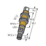 Turck - Ultraschall Taster Ultraschallsensor S18UUARQ Reflexionstaster − 1 Stück