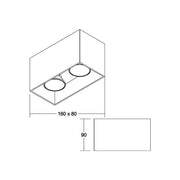 Brumberg Leuchten - Downlight/Strahler/Flutlicht Anbaumodul 45135170
