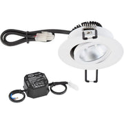 EVN Lichttechnik - Downlight/Strahler/Flutlicht P-LED Einbauleuchte PC650N90102 230V 3000K weiß