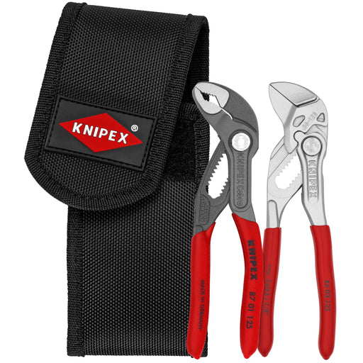 Knipex - Werkzeugset Mini-Zangenset 00 20 72 V04 Werkzeuggürteltasche