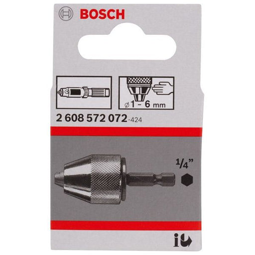 Bosch - Bohrfutter Schnellspannbohrfutter 2608572072 bis zu 6 mm