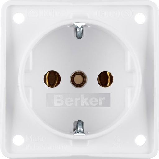 Berker - Steckdose Schuko-Steckd.pws 941852502 m.Schraubklemmen
