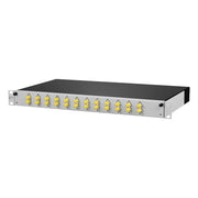 Metz Connect - Patchpanel LWL OpDAT slide Patchfeld 150269D112-F 12xST-D OS2