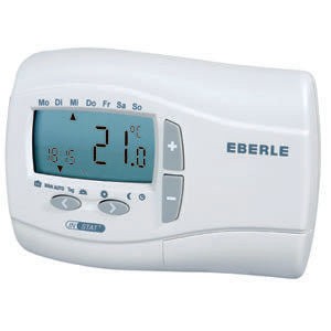 Eberle Controls - Raumthermostat/Uhrenthermostat Temperaturregler INSTAT plus 2r Tages/Wochenuhr