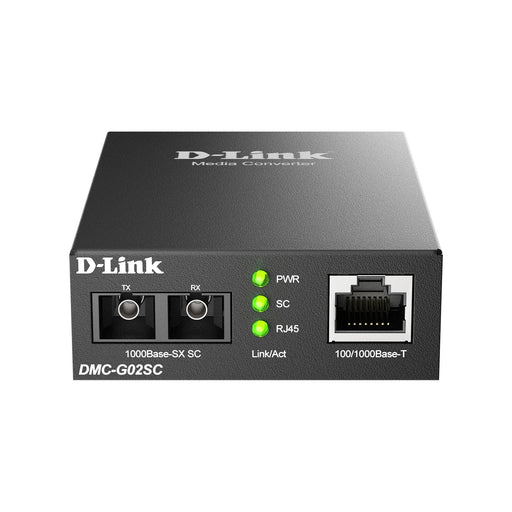 DLink - Media Konverter GigabitEthernet Konverter DMC-G02SC/E 1000 Mbit/s