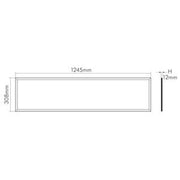 Nobile - Decken-/Wandleuchte LED-Panel Flat R2 1560701240 ww dim 1-10V