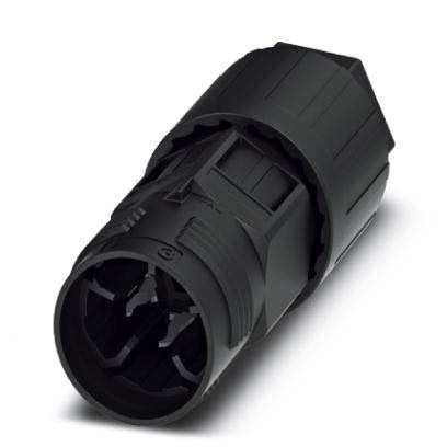 Phoenix Contact - Steckverbinder für steckbare Gebäudeinstallation Leitungsverbinder QPDC4PE6,01X914BK 2,5qmm-6,0qmm, 40A