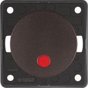 Berker - Installationsschalter Kontroll-Wippschalter 937622531 br/ma 12V rt Linse