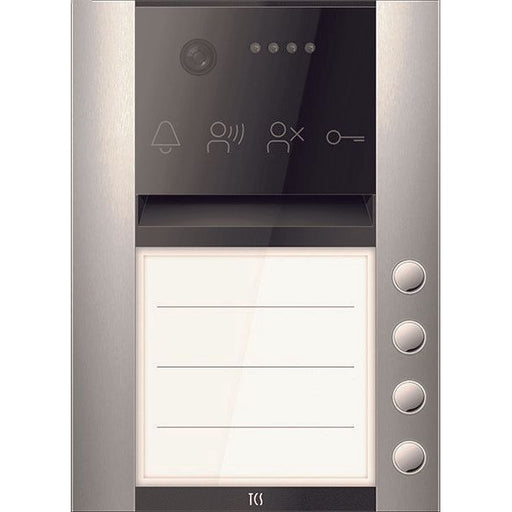 TCS Tür Control - Türstation für Türkommunikation Video-Außenstation AVA610104-0010 4 Klingelta. R