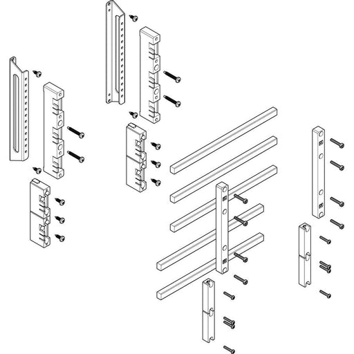ABN - Verteilerfeld für Installationsverteiler Sammelschienen-Modul MTSC13635 tief 1FB/3RE