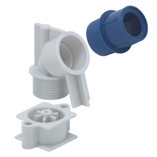 Spelsberg - Zubehör/Ersatzteile für Dose/Gehäuse für Montage in der Wand/Decke Rohrkrümmer-Set ROK 3-S