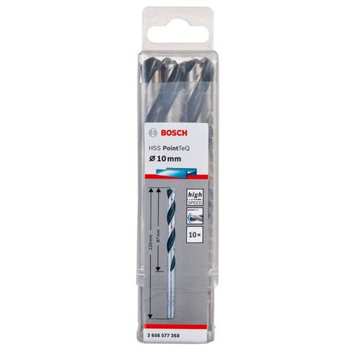 Bosch - Bohrer Metallspiralbohrer HSS 2608577268 PointTeQ DIN 338