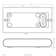 EVN Lichttechnik - Decken-/Wandleuchte LED-Wandleuchte WAF65101525 IP65