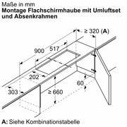 Siemens - Zubehör/Ersatzteile für Dunstabzugshauben Long Life Umluftset LZ11ITD11 extern