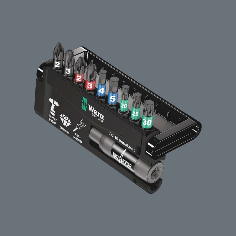 Wera - Bit-Set Bit-Sortiment 057680 10-tlg
