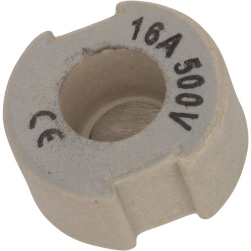 Mersen - D-Ring-Passeinsatz D-Schraub-Paßeinsatz 01657.016000 D II 16A grau