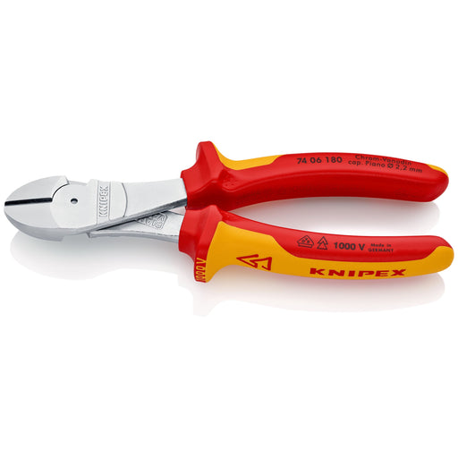 Knipex - Seitenschneider Kraft-Seitenschneider 74 06 180 SB isoliert, 180mm