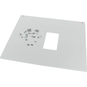 Eaton - Abdeckung/Blende/Beschriftungsleiste (Schaltschrank) Frontblende +Einbausatz XMN342406CV2 NZM3 vertikal grau