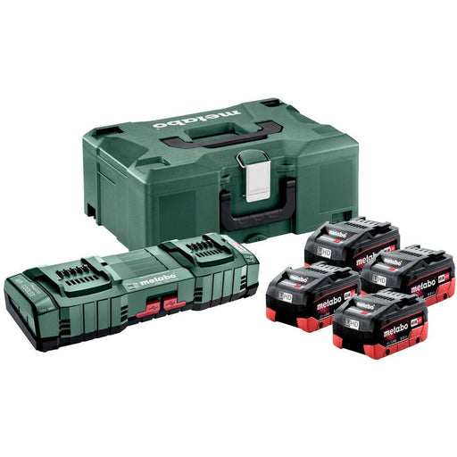 Metabowerke - Akku für Elektrowerkzeuge Basic-Set 685135000 4xLiHD 8Ah +2ASC+Ult