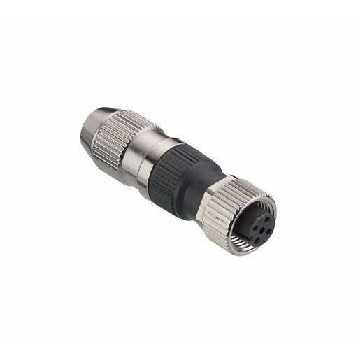 Leuze - Rundsteckverbinder, feldkonfektionierbar (Industriesteckverbinder) Leitungsdose D U-M12-4A-M-SK