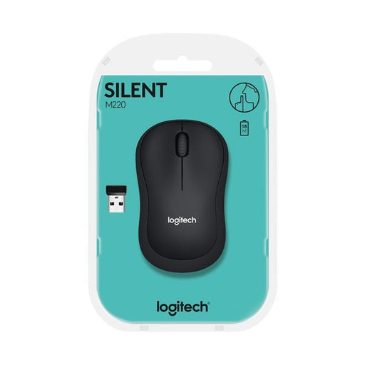 Logitech - Computermaus Maus Wireless M220 ant Silent,Optisch