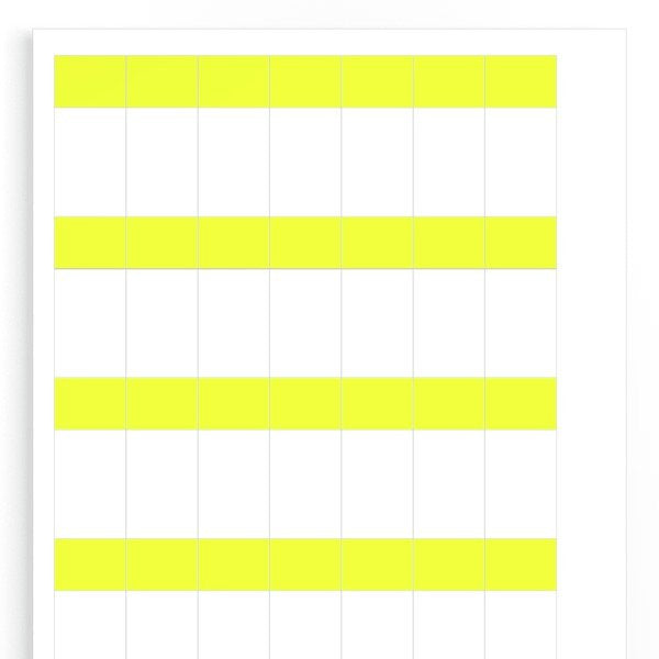 Weidmüller - Kabelmarkierungssystem Kabelmarkierer LMWriteOn 25,4x57 GE 57x25,4mm,gelb − 10 Stück