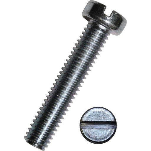 Dresselhaus - Maschinenschraube/Bolzen Zylinderschraube 4.8 0400/001/01 4x50 Schlitz, galv.verz. − 500 Stück