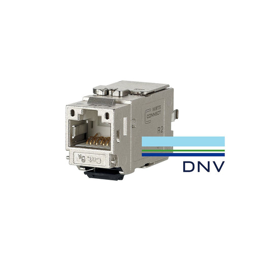 Metz Connect - Modularer Steckverbinder C6Amodul K 180 Buchse 130B21-DNV DNV - Keystone − 10 Stück