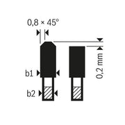 Bosch - Kreissägeblatt Top 2608642110 Precision Best for