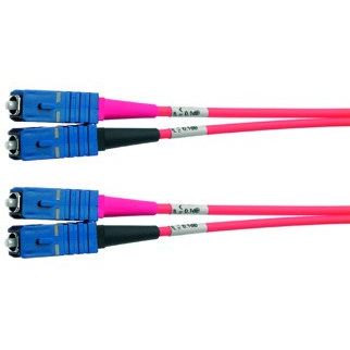 Telegärtner - Patchkabel LWL Duplexkab. 4xSC/APC 100011793 E9 OS2 2m
