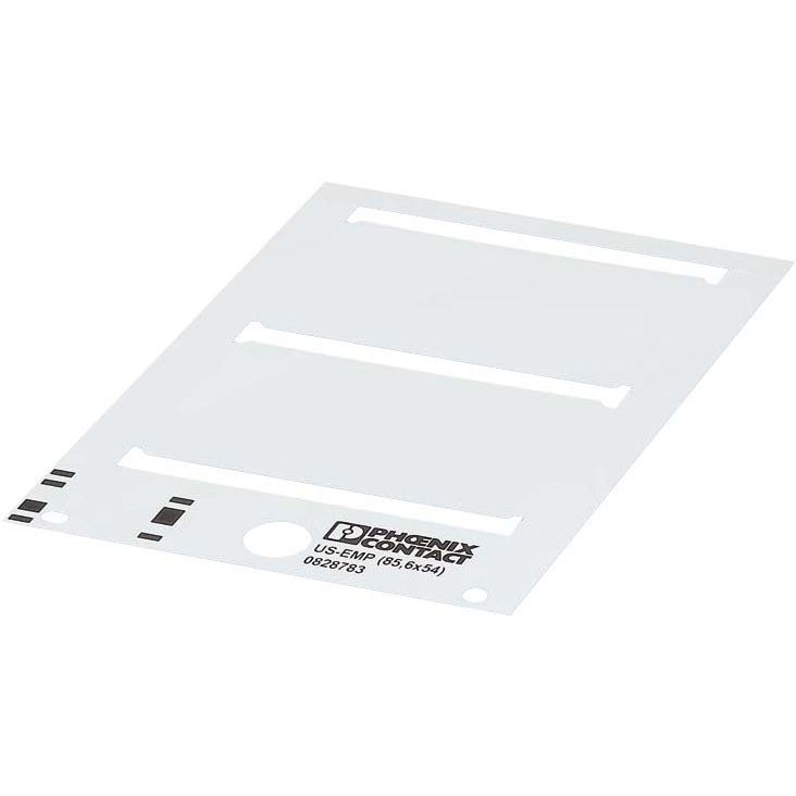 Phoenix Contact - Kabelmarkierungssystem Einrastschild US-EMP (85,6X54) SR − 10 Stück