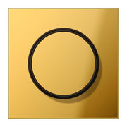 Jung - Abdeckung/Bedienelement für Installationsschalterprogramme Abdeckung mit Drehknopf GO 1740 goldfarben