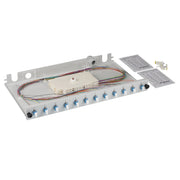 EFB-Elektronik - Patchpanel LWL Spleißbox LC 9/125µ BA71921L12
