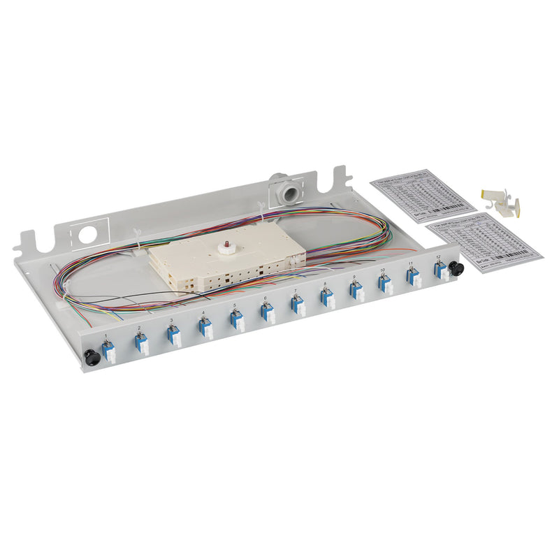 EFB-Elektronik - Patchpanel LWL Spleißbox LC 9/125µ BA71921L12