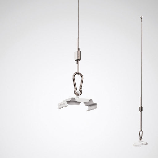 Trilux - Mechanisches Zubehör/Ersatzteile für Leuchten Seilabhängung A01DSXD/3000 078 01 weiß