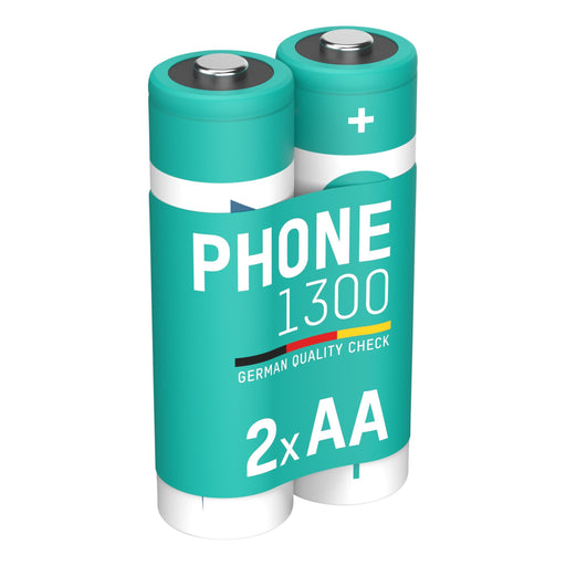Ansmann - Akku Mignon DECT-Telefon 5030802 VE2 Bli NiMH AA 1300mAh
