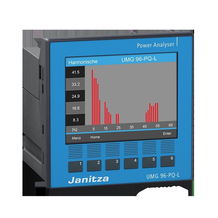 Janitza Electronic - Kombimessgerät Spannungsanalysator UMG96PQL IT, 90-277V Modular erweiterbar