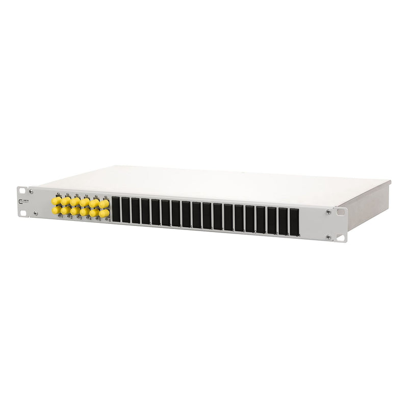 Metz Connect - Patchpanel LWL Spleissbox bestückt OpDATfix 6xSTD OM4K keramik