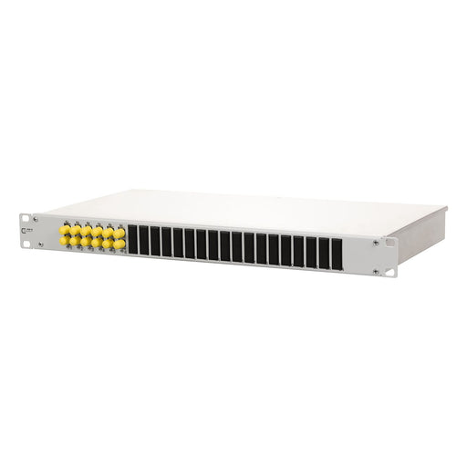Metz Connect - Patchpanel LWL Spleissbox bestückt OpDATfix 6xSTD OM4K keramik