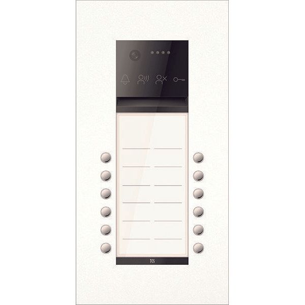 TCS Tür Control - Türstation für Türkommunikation PES PRO Video Außenstat. AVU600212-0019 12T UP R9010